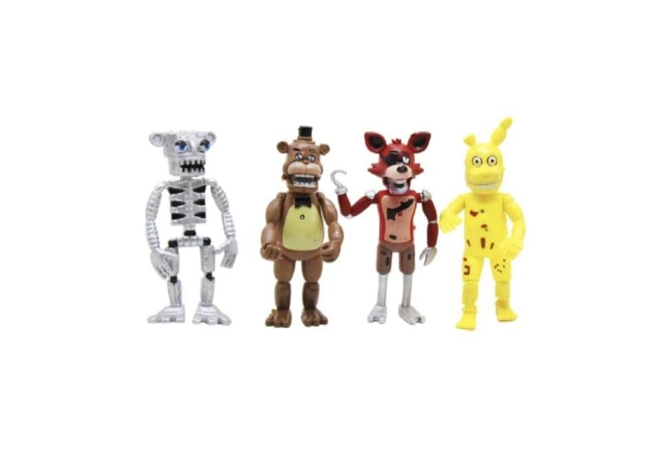 Set 8 figurine FNAF Five Nights At Freddy's, multicolor, 9 cm