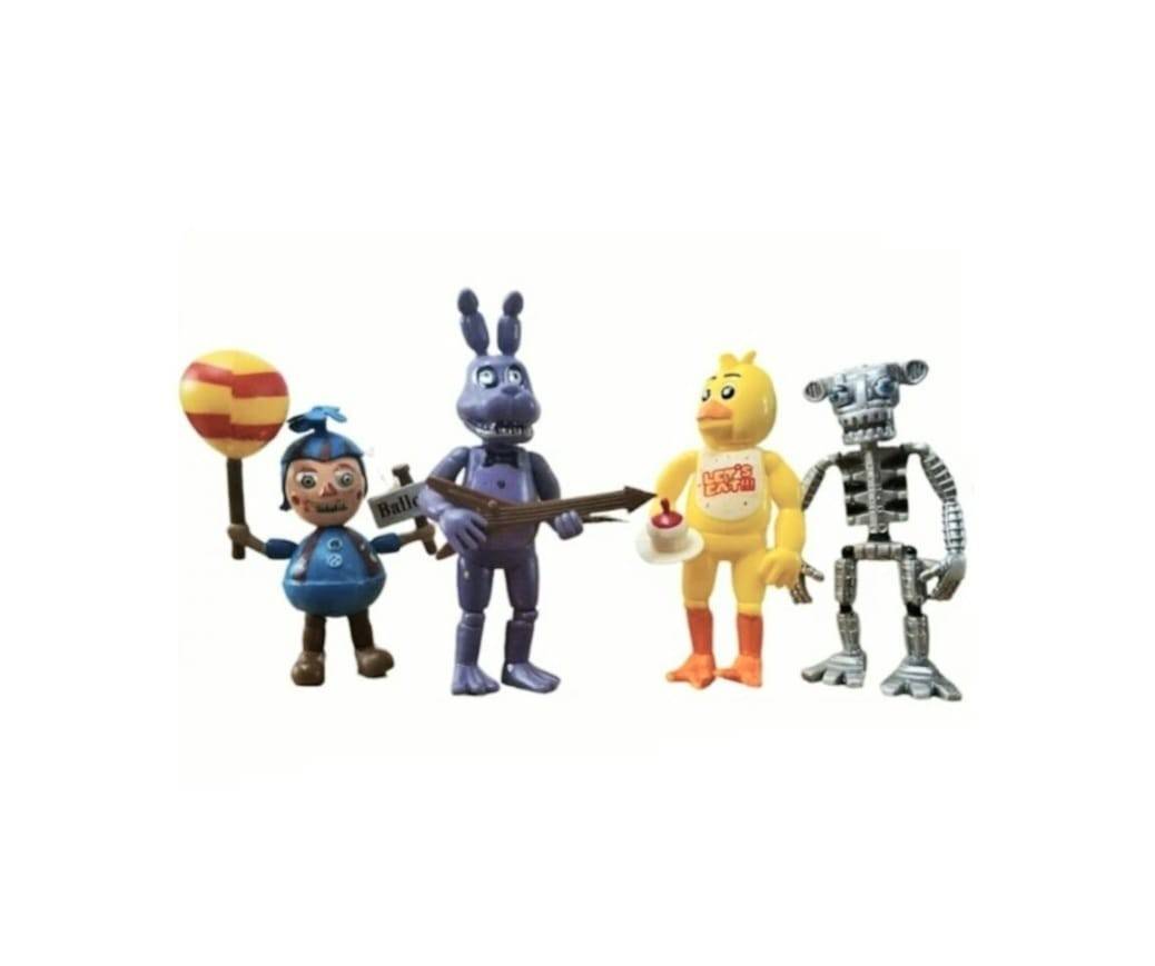 Set 8 figurine FNAF Five Nights At Freddy's, multicolor, 9 cm
