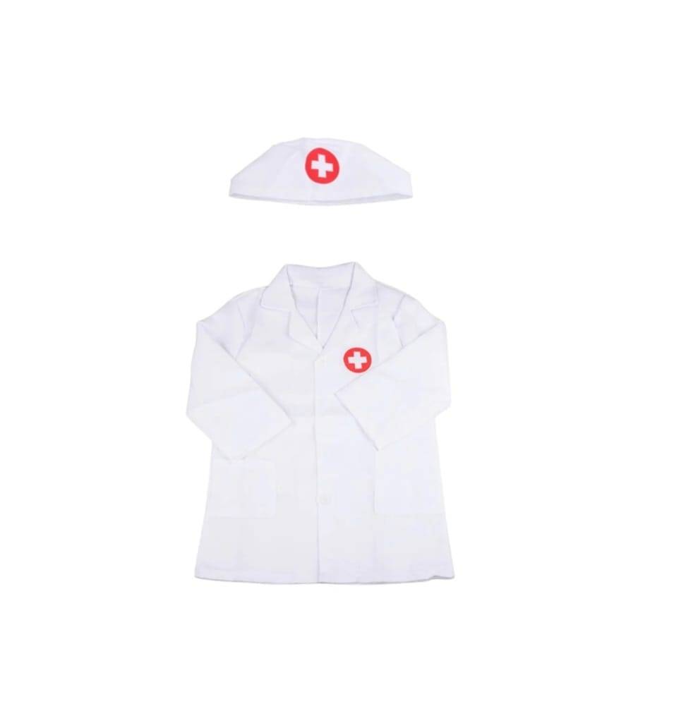 Set de Doctor pentru copii, trusa medicala, sunete si lumini, alb/multicolor, 3 ani - 4 ani