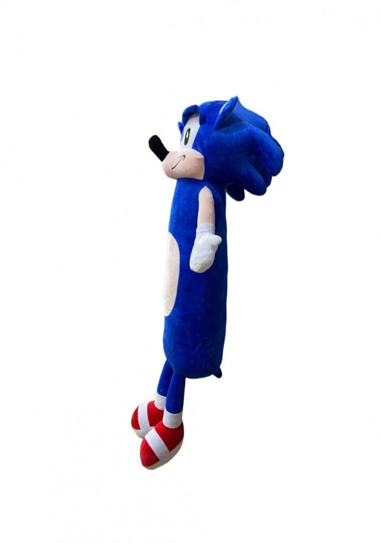 Sonic de plus, tip perna, albastru, 80 cm