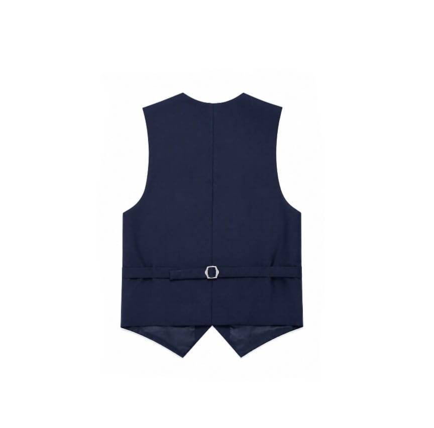 Vestă scolara unforma, eleganta, pentru copii, bleumarin, marimea 5 ani - 13 ani