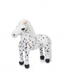 Cal de plus, realist, alb/negru, 27 cm
