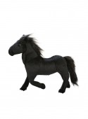 Cal de plus, realist, negru, 27 cm