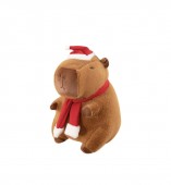 Capibara de plus, Merry Christmas, multicolor, 25 cm