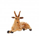 Caprioara de plus, realist, multicolor, 51 cm