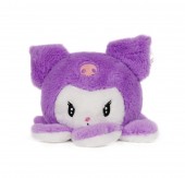 Caracatita de plus, tip Kuromi Sanrio, mov, 22 cm
