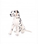Catel de plus realist, Dalmatian, alb/negru, 47 cm