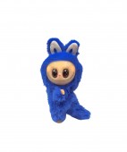 Figurina din plus, Labubu The Monsters, MASHASHOP, albastru, 20 cm