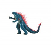 Figurina Godzilla Evolved, seria Godzilla x Kong, The New Empire, sunet, gri inchis, 18 cm