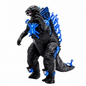 Figurina Godzilla, seria Titan Tech Godzilla vs. Kong, Transforms, negru/albastru, 20 cm, 3 ani+