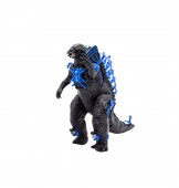Figurina Godzilla, seria Titan Tech Godzilla vs. Kong, Transforms, negru/albastru, 20 cm