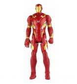 Figurina Iron Man cu sunete, Avengers Titan Hero, 30 cm, 4 ani+