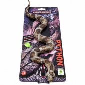 Figurina Sarpe, realist, negru/multicolor, 45 cm, 3 ani+