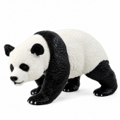 Figurina Ura Panda, realist, alb/negru, 25 cm, 3 ani+