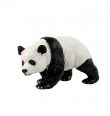 Figurina Ura Panda, realist, alb/negru, 25 cm