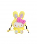 Gentuta Sanrio Kuromi, Hello Kitty, Pop it Now pentru copii, silicon, galben, 25 cm