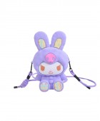Gentuta Sanrio Kuromi, Hello Kitty, Pop it Now pentru copii, silicon, mov, 25 cm