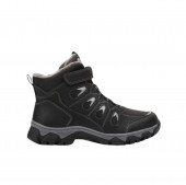 Ghete imblanite pentru baieti, Apawwa G478, negru, 30 EU - 37 EU