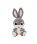 Iepurasul Zambaret de plus, Bunny, gri, 35 cm