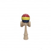 Joc de indemanare, Kendama, Grip, model Multicolor, 18 cm