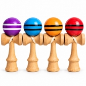 Joc de indemanare, Mini Kendama, multicolor, 12 cm