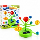 Joc educativ copii, Kit STEM cu energie solara si 8 planete, multicolor, 8 ani+