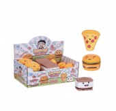  Jucarie antistres, Sandwich, Hamburger, Pizza, Squishy, design realist, textura moale, 10 cm 