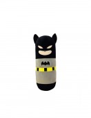Jucarie de plus, Batman, tip perna, negru/gri, 70 cm