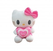  Jucarie de plus, Hello Kitty, roz, 33 cm