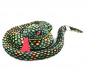 Jucarie de plus, Vipera Verde, 110 cm
