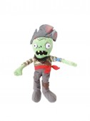 Jucarie din plus pentru copii, Swasshbuckler Zombie, Plants vs Zombies, 27 cm