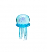 Jucarie senzoriala, Meduza, squishy, antistres, albastru, 8 cm