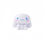 Jucarie Squishy, tip Kuromi Sanrio, Hello Kitty, alb, 10 cm
