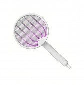 Lampa pentru capcana de tantari, cu lumina violeta, maner rotativ, alb, 47 cm