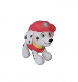 Mascota de plus, Patrula Catelusilor, MASHASHOP, Marshall, rosu/alb, 31 cm