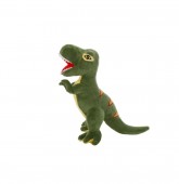 Mascota de plus, T-rex, MASHASHOP, verde, 39 cm