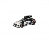 Masinuta metalica cu cheie, Audi RS6 ABT S Line Quattro, 1:24, usi mobile, capota mobila, portbagaj mobil, 20 cm