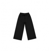Pantaloni eleganți pentru fetițe, ideali pentru școală, lejeri, negru, marimea 6 ani - 11 ani