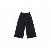 Pantaloni eleganți pentru fetițe, model școlar, negru, marimea 6 ani - 11 ani