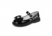 Pantofi lac pentru fetite, Apawwa ABC0962R, negru, marimea 24 - marimea 29
