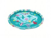 Piscina de copii cu stropitoare, Bestway, diametru 165 cm, cu gauri pentru stropire, loc de joaca, multicolor