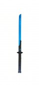 Sabie de jucarie, Ninja Katana Samurai, sunete si lumini, albastru, 80 cm