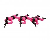 Set 3 Soldat Squid Game, MASHASHOP, misca si scoate sunete, multicolor, 32 cm