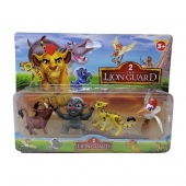 Set 4 Figurine tip Garda Felina, multicolor, 8 cm, 3 ani+