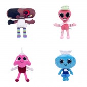 Set 4 Mascote de plus, Dandy's World, MASHASHOP, multicolor, 28 cm - 30 cm