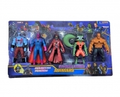Set 5 Figurine Super Eroi, Avengers, MASHASHOP, multicolor, 15 cm, 3 ani+