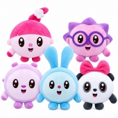 Set 5 Mascote cu ventuza, plus, multicolor, 20 cm