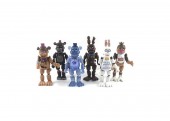 Set 6 Figurine Freddy, Mashashop, multicolor, 12.5 cm