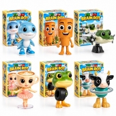 Set 6 Figurine, Italian Brain Rot, Tralalero Tralala, MASHASHOP, multicolor, 10 cm, 4 ani+