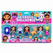 Set 7 figurine Gabby’s Dollhouse, multicolor, 5 cm - 8 cm, 3 ani+